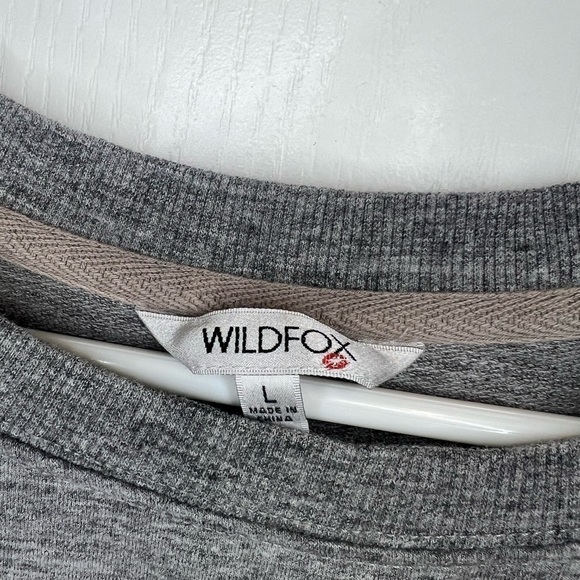 Wildfox Gray 'Pour Favor' Sweater - Picture 5 of 14
